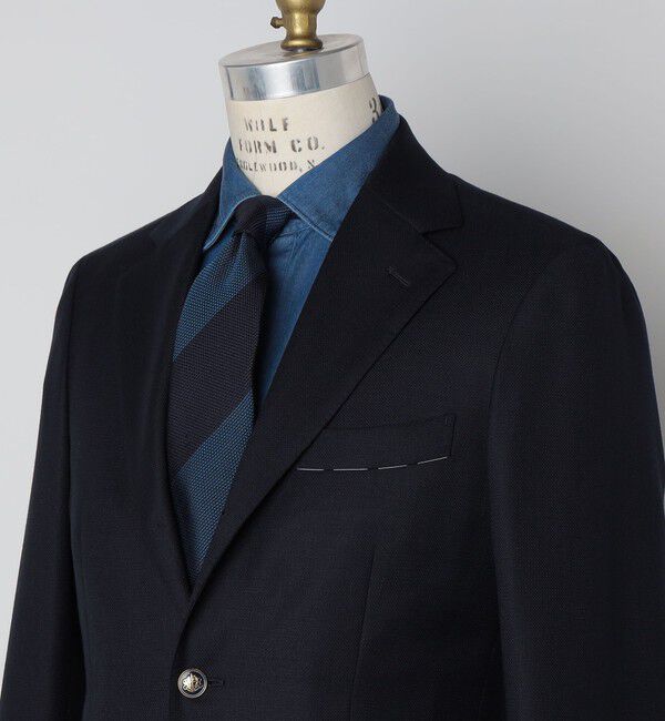 SHIPS「SHIPS: シルク ラージ バスケット ワイド ストライプ ネクタイ」|ネクタイ・蝶ネクタイ|