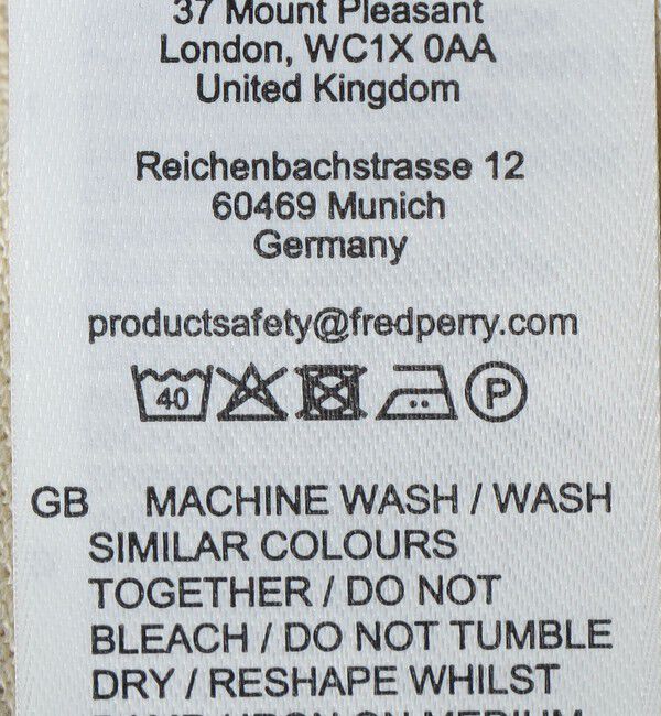 SHIPS「FRED PERRY: M3600 TWIN TIPPED POLO」|ポロシャツ|