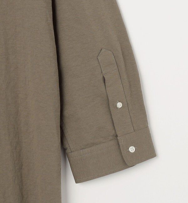 SHIPS any「SHIPS any: 360&deg; THE CIRCLE STRETCH リネン混 7分袖 シャツ◆」|シャツ・ブラウス|