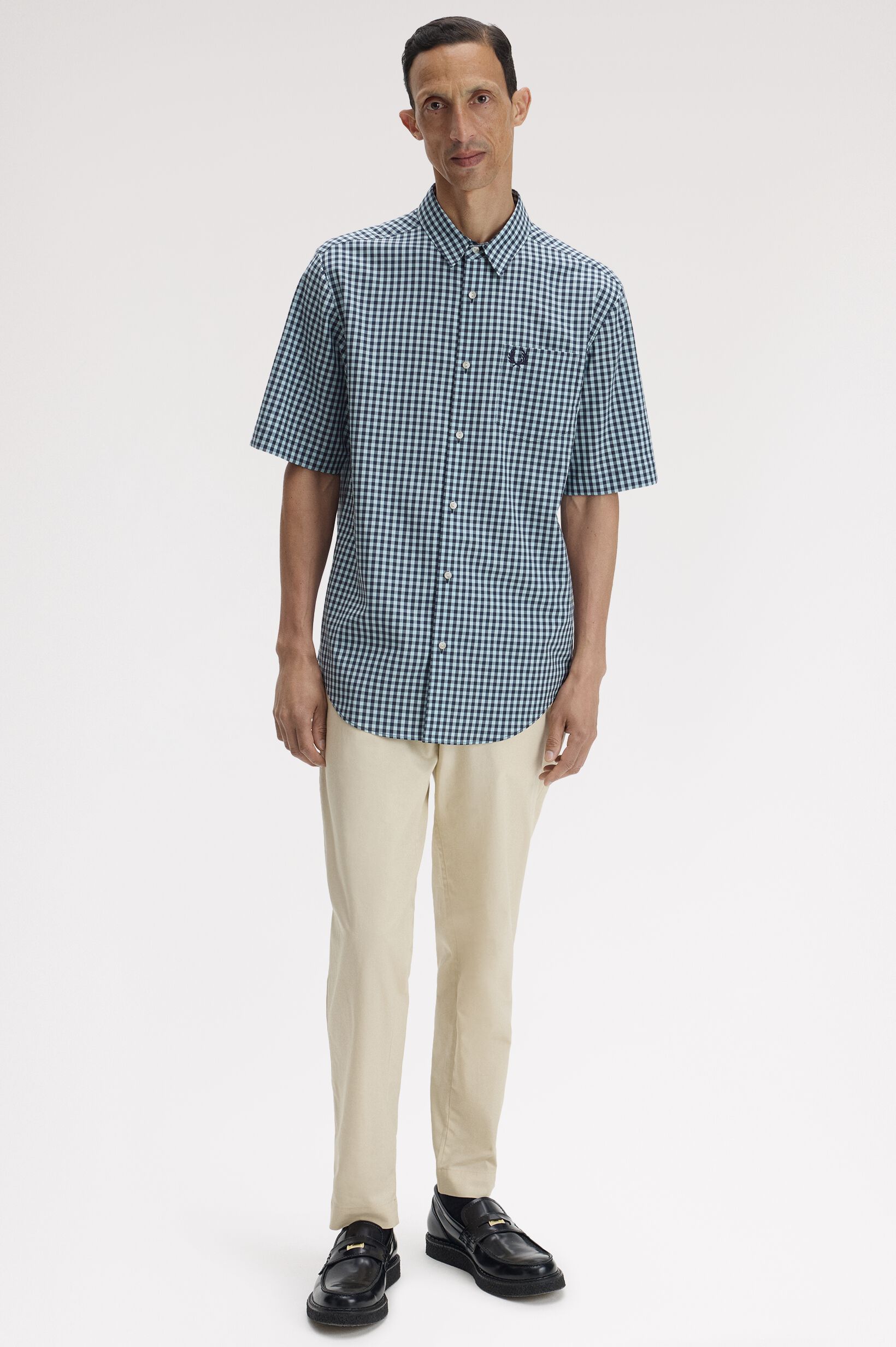 FRED PERRY 「Gingham Short Sleeve Shirt」|シャツ・ブラウス|