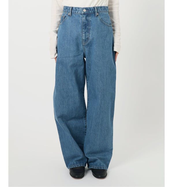 OUTDOOR PRODUCTS Usual Things「追4 ULTデニムハイライズルーズ5PKT」|デニム|