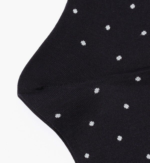 TOMORROWLAND GOODS「TOMORROWLAND コットンナイロン ドットソックス」|ソックス|