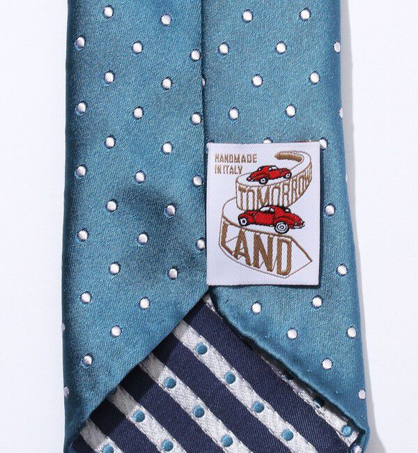 TOMORROWLAND GOODS「TOMORROWLAND シルク セッテピエゲ ドットタイ」|ネクタイ・蝶ネクタイ|