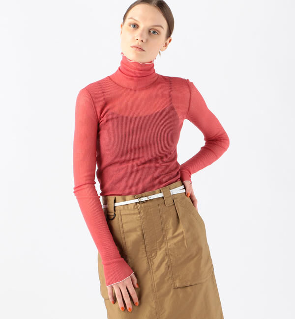 Ballsey「ドライリブ タートルネックプルオーバー」|Tシャツ・カットソー|