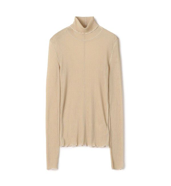 Ballsey「ドライリブ タートルネックプルオーバー」|Tシャツ・カットソー|41 ライトベージュ