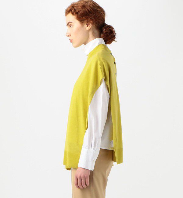 TOMORROWLAND collection「カシミヤシルク ビルドネックベスト」|ニット・セーター|