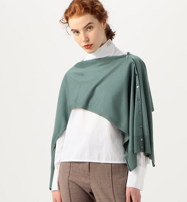 TOMORROWLAND collection「カシミヤシルク ビルドネックベスト」|ニット・セーター|