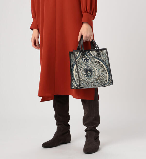 TOMORROWLAND GOODS「A VACATION BOX ミニトートバッグ」|トートバッグ|