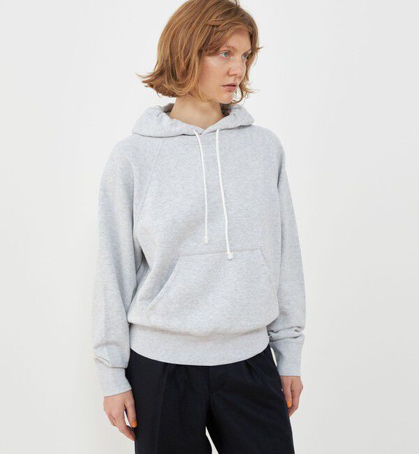 GALERIE VIE「スビンコットンジャージー フーデッドプルオーバー」|パーカー|