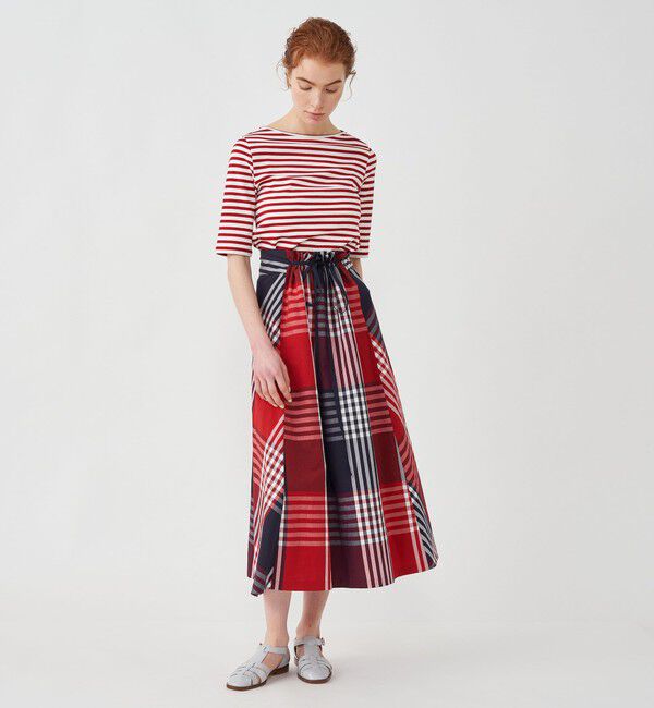 TOMORROWLAND collection「マリンボーダー ボートネックプルオーバー」|Tシャツ・カットソー|