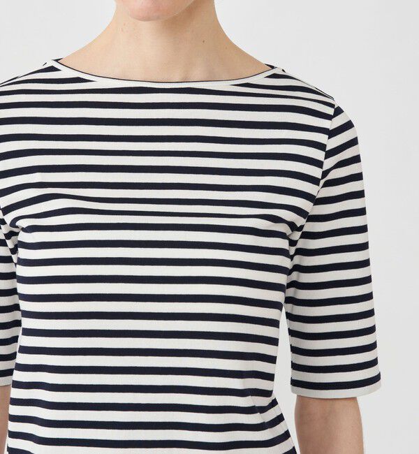 TOMORROWLAND collection「マリンボーダー ボートネックプルオーバー」|Tシャツ・カットソー|