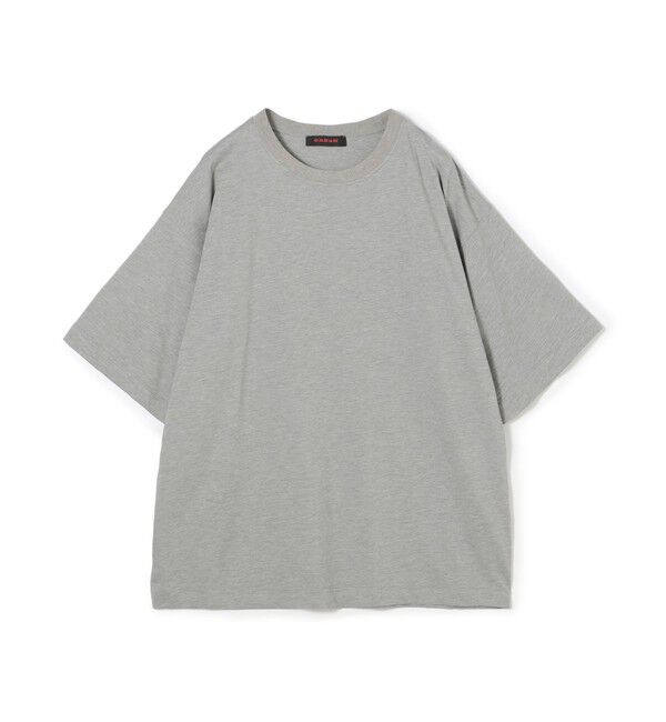 CABaN「CABaN コットン ドロップショルダークルーネックプルオーバー」|Tシャツ・カットソー|15 グレー