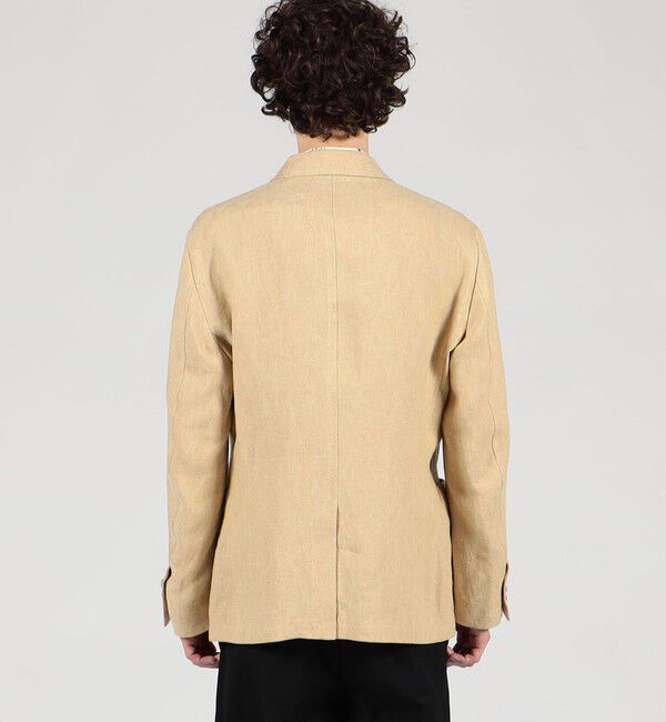 CABaN「CABaN アイリッシュリネン ダブルブレストジャケット」|テーラードジャケット|
