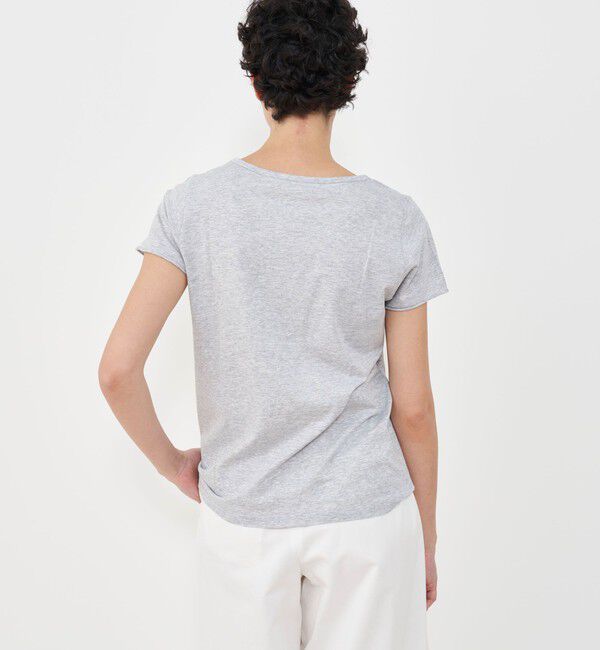 GALERIE VIE「スムージーコットン クルーネックハーフスリーブ」|Tシャツ・カットソー|