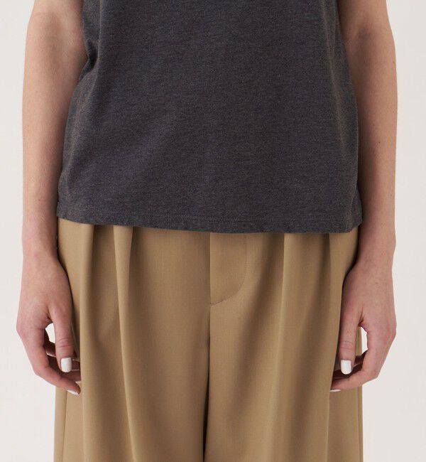 GALERIE VIE「スムージーコットン クルーネックハーフスリーブ」|Tシャツ・カットソー|