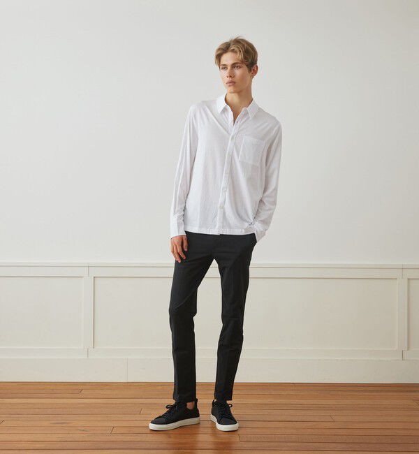 JAMES PERSE「コットンジャージー ロングスリーブシャツ MCFJ3442」|シャツ・ブラウス|