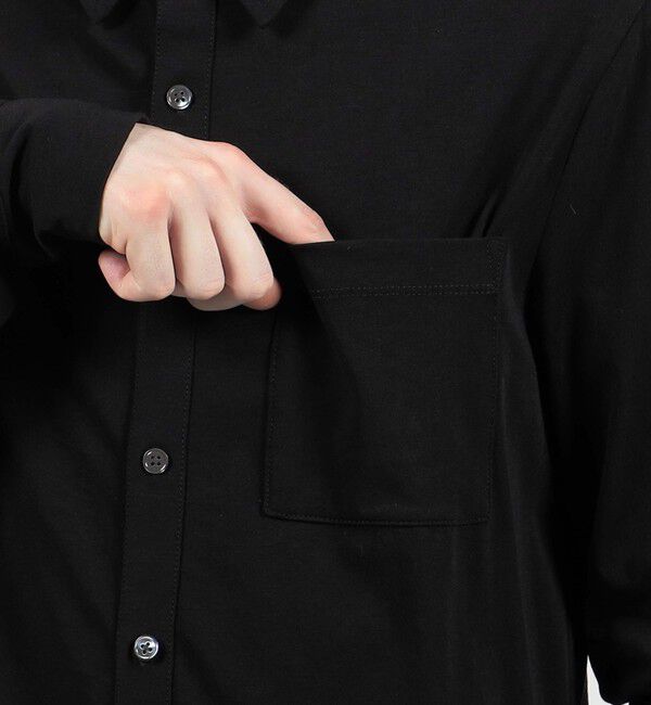 JAMES PERSE「コットンジャージー ロングスリーブシャツ MCFJ3442」|シャツ・ブラウス|