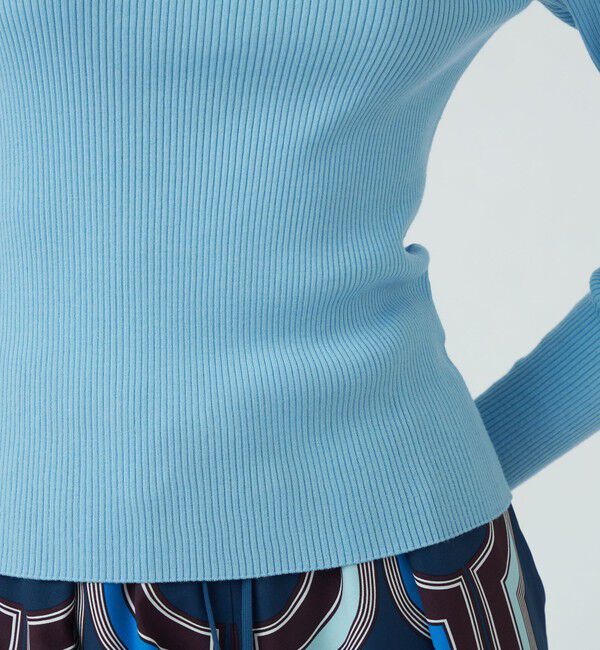 Ballsey「スーパーエクストラファインウールリブ タートルネックプルオーバー」|ニット・セーター|