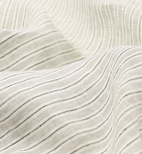TOMORROWLAND HOME「ストライプリネン テーブルクロス（140cm X 140cm）」|食器・キッチングッズ|