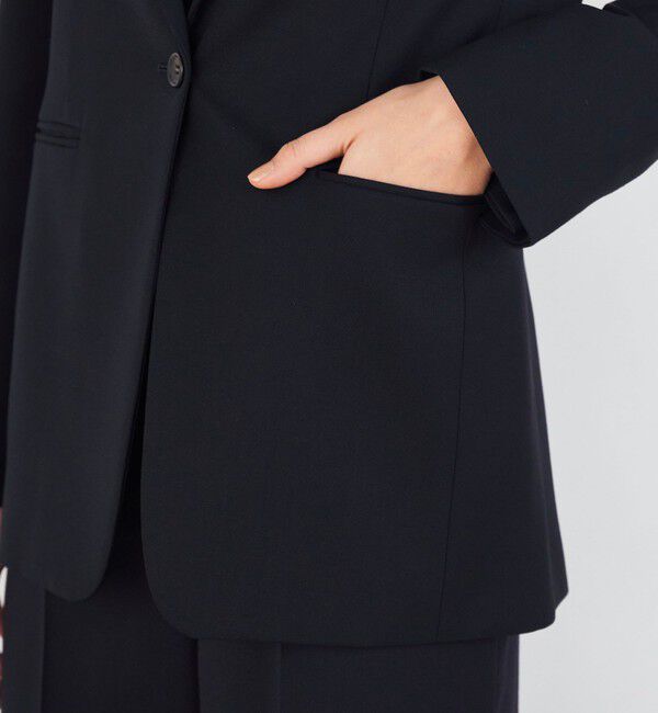 DES PRES「ポリエステルウールバラシャ ノッチドラペルジャケット」|テーラードジャケット|