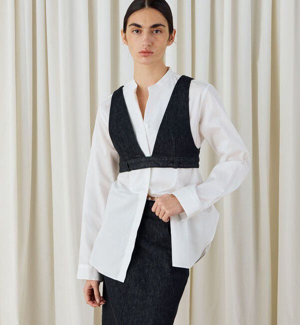 DES PRES「ドビークロス ブザムシャツ」|シャツ・ブラウス|