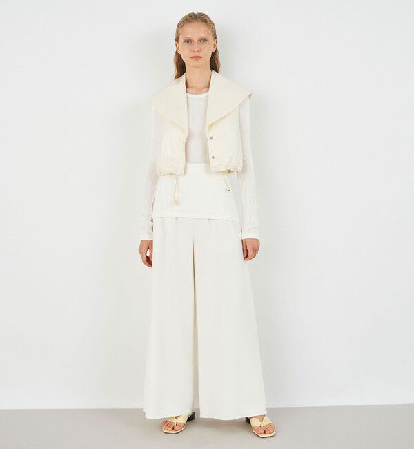 DES PRES「シルクコットンリブ クルーネックプルオーバー」|Tシャツ・カットソー|