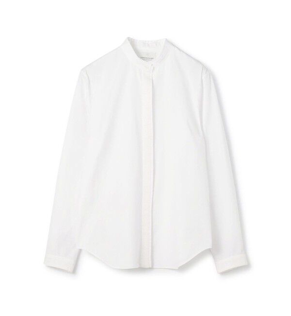 TOMORROWLAND collection「コンパクトブロード タックブラウス」|シャツ・ブラウス|11 ホワイト
