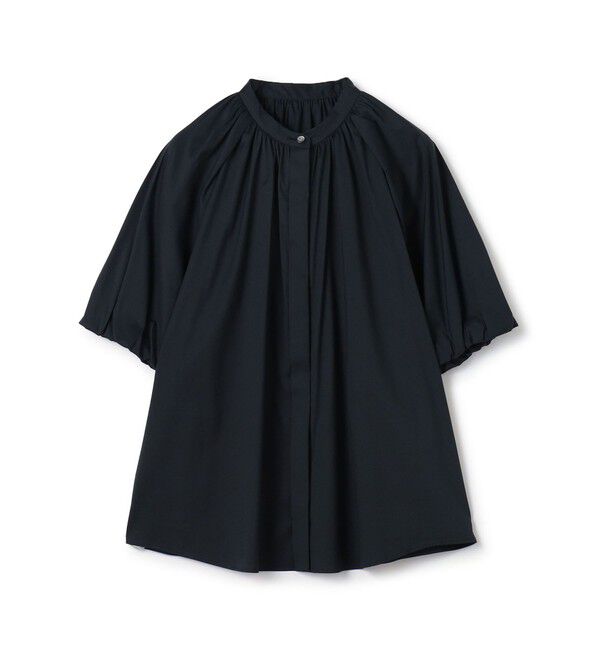 TOMORROWLAND collection「ストレッチブロード パフスリーブブラウス」|シャツ・ブラウス|69 ネイビー