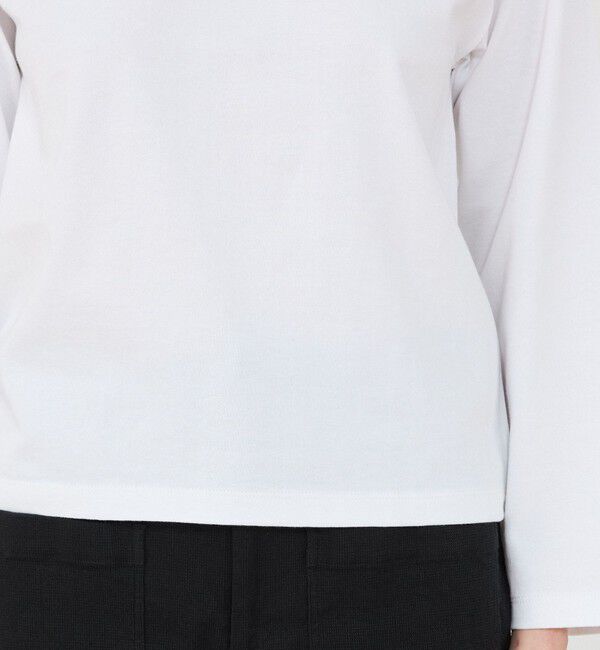 GALERIE VIE「コットン吊り天竺 ロングスリーブプルオーバー」|Tシャツ・カットソー|