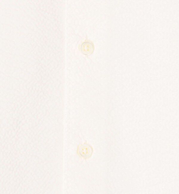 TOMORROWLAND MENS「コットンシアサッカー セミワイドカラーシャツ」|シャツ・ブラウス|