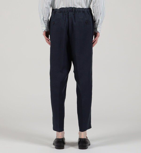 TOMORROWLAND MENS「ベルジャンリネン ワイドテーパードイージーパンツ」|その他|