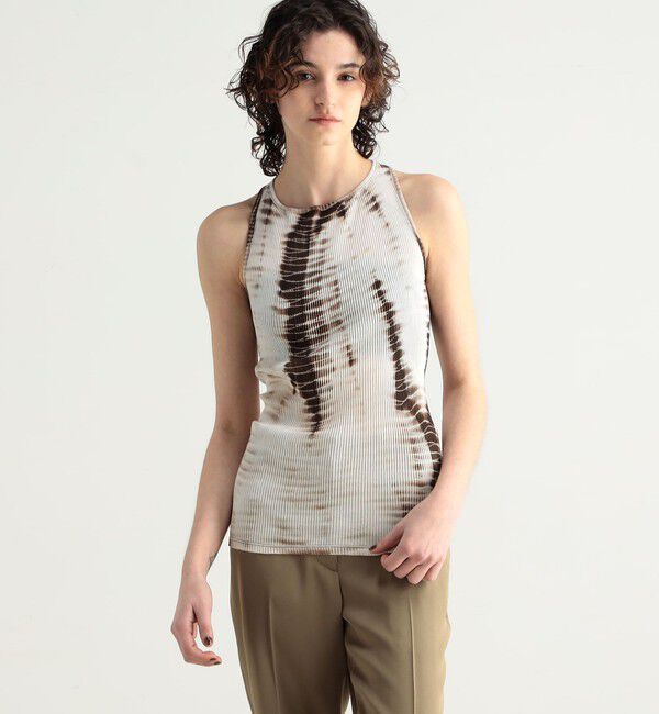 BACCA「タイダイコットン タンクトップカットソー」|Tシャツ・カットソー|