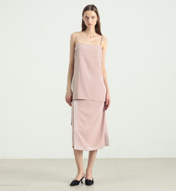 BACCA「ジョーゼットサテン キャミソールビスチェ」|キャミソール|