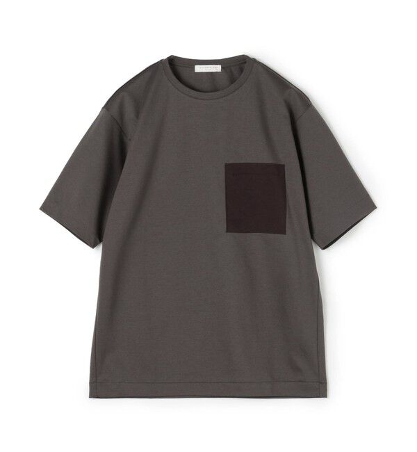 TOMORROWLAND MENS「コットン ポケットTシャツ」|Tシャツ・カットソー|17 チャコールグレー
