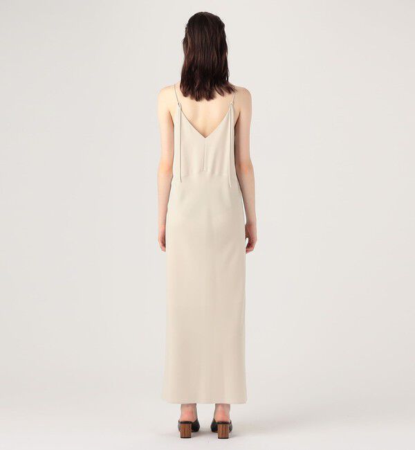 BACCA「ジョーゼットサテン キャミソールワンピース」|ワンピース|