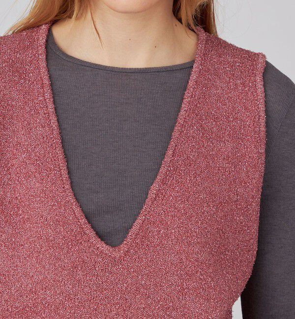 Ballsey「シャイニーメタル Iラインベスト」|ベスト・ジレ|