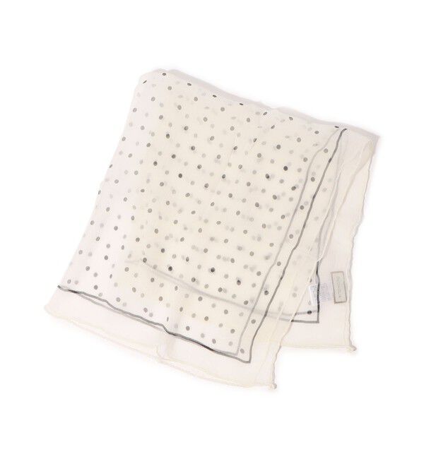 TOMORROWLAND GOODS「REGAGLIA シルク スカーフ」|バンダナ・スカーフ|11 ホワイト