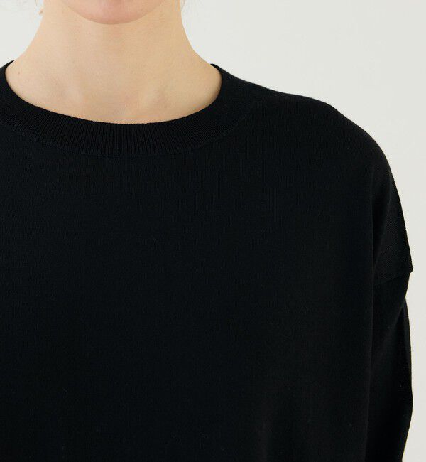 GALERIE VIE「プレーンウール クルーネックプルオーバー」|ニット・セーター|