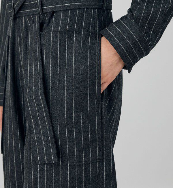 DES PRES「ウールカシミヤポプリンメルトン ジャンプスーツ」|オールインワン|