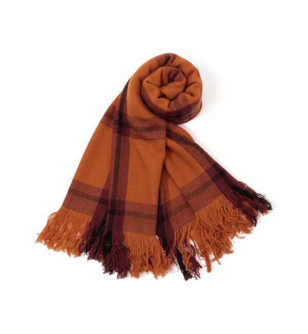 TOMORROWLAND GOODS「denis colomb ストール」|ストール|36 オレンジ系