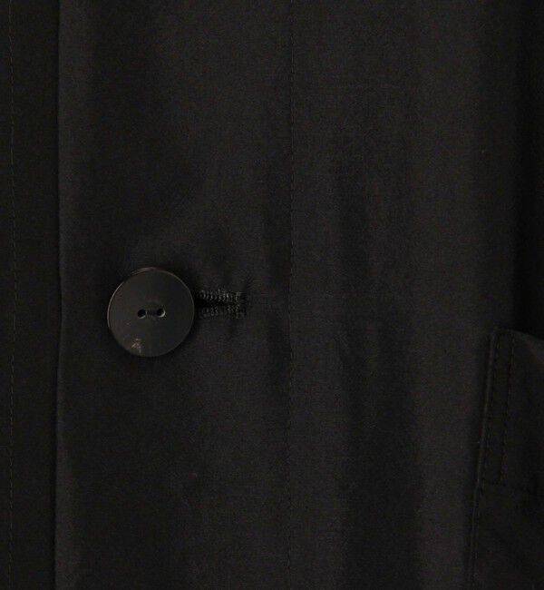 GALERIE VIE「フィブリルシルク ショップコート」|ステンカラーコート|