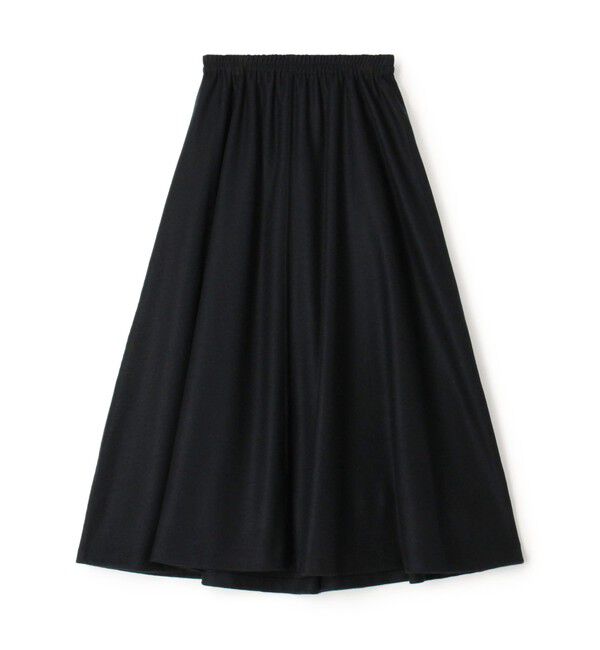 DES PRES「ニットコンビネーション ギャザーフレアスカート」|フレア|69 ネイビー