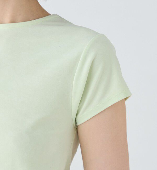 MACPHEE「ベロアジャージー クルーネックプルオーバー」|Tシャツ・カットソー|