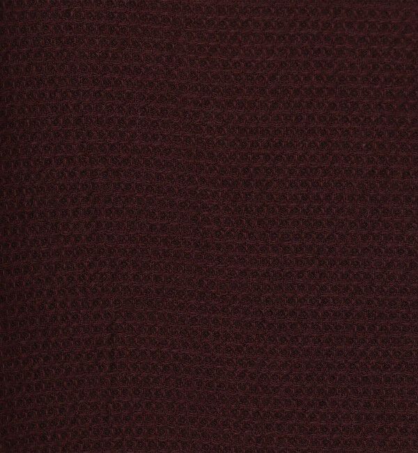 BACCA「ワッフルクロス リラックスジャンプスーツ」|オールインワン|