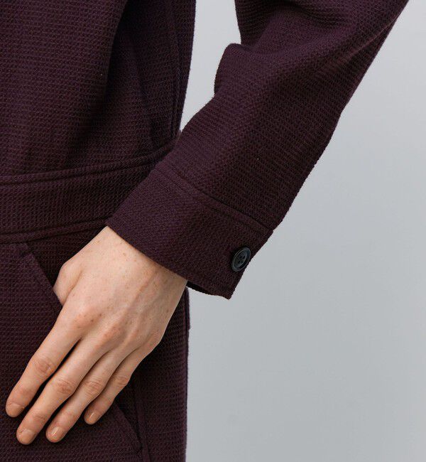 BACCA「ワッフルクロス リラックスジャンプスーツ」|オールインワン|