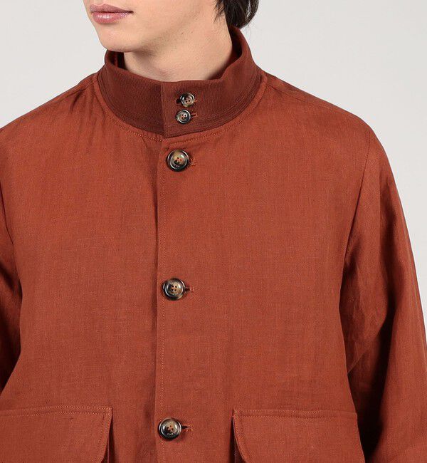 TOMORROWLAND MENS「【別注】VALSTAR リネン ドライビングブルゾン Valstarino」|ブルゾン・スタジャン|