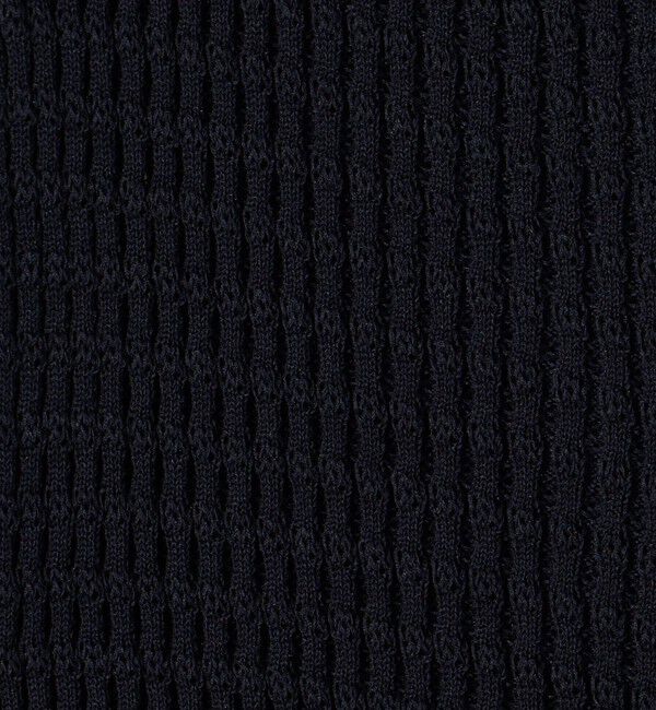 DES PRES「コットンアセテートリブ ボートネックカーディガン」|カーディガン|