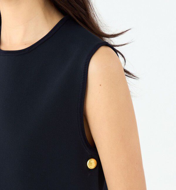 MACPHEE「ミラノリブ チュニックプルオーバー」|ニット・セーター|