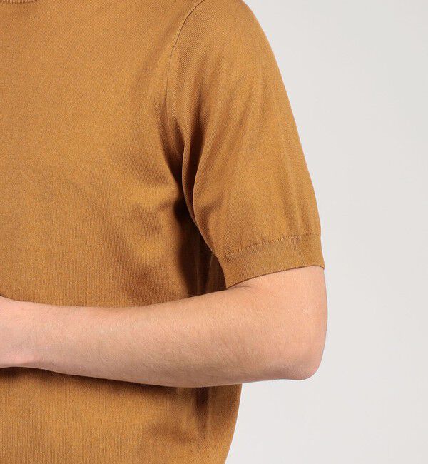 TOMORROWLAND MENS「TOMORROWLAND tricot シルクコットン モックネックプルオーバーニット SESIA」|ニット・セーター|