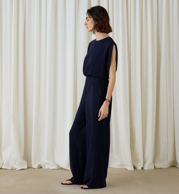 DES PRES「ジャージーライクジョーゼット オールインワン」|オールインワン|